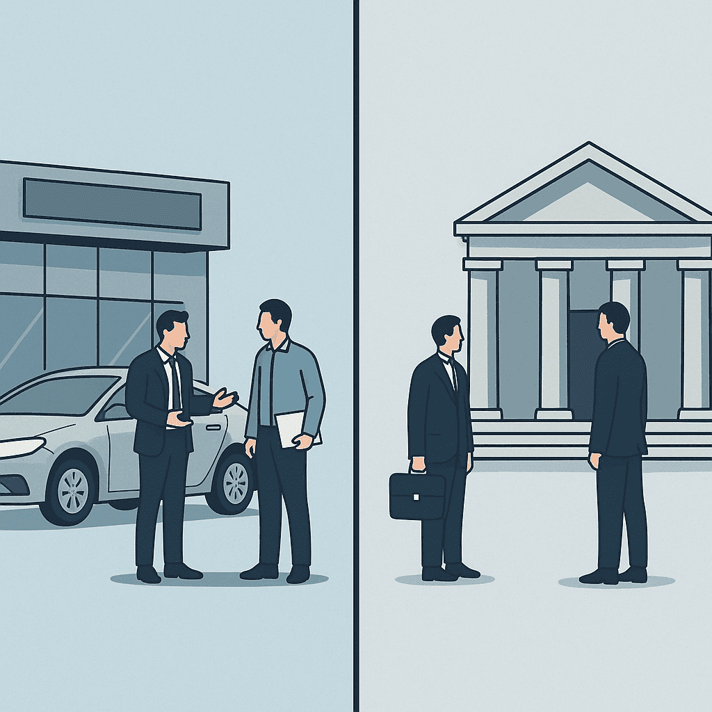 Imagen del post con título ¿Financiar con el concesionario o con tu banco? Descubre que opción te conviene más. - Legiscar.es